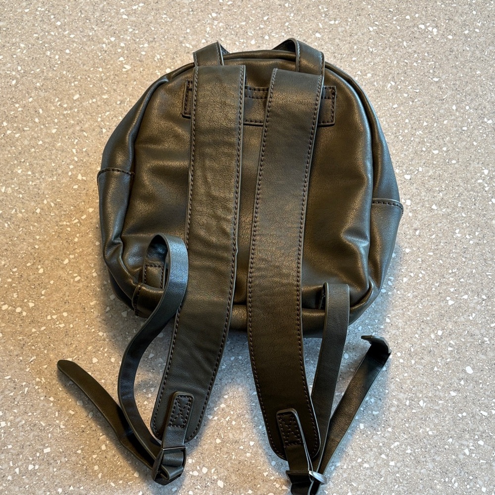 Universal Thread Dark Brown/ Olive Mini Backpack - image 2